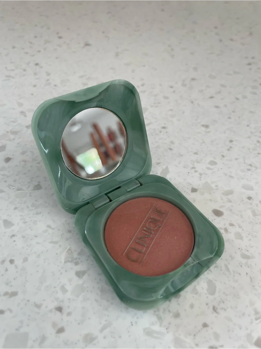CLINIQUE Beyond Oil-Free Powder Blusher HONEY BARE .07 oz.